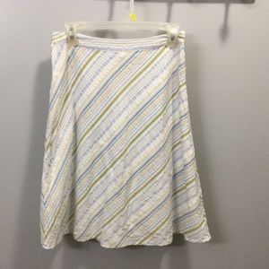 Striped Ann Taylor skirt size 6